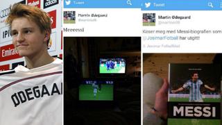 Nuevo crack del Madrid borró tuits en los que alabó a Leo Messi