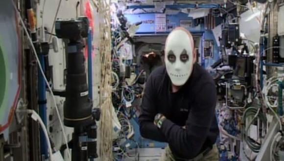 ¿Cómo celebraron Halloween en el espacio? [VIDEO]
