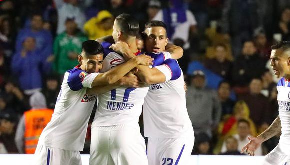 Cruz Azul venció 2-0 a Querétaro en la ida de los cuartos de final de la Liga MX. (Foto: @Cruz_Azul_FC)