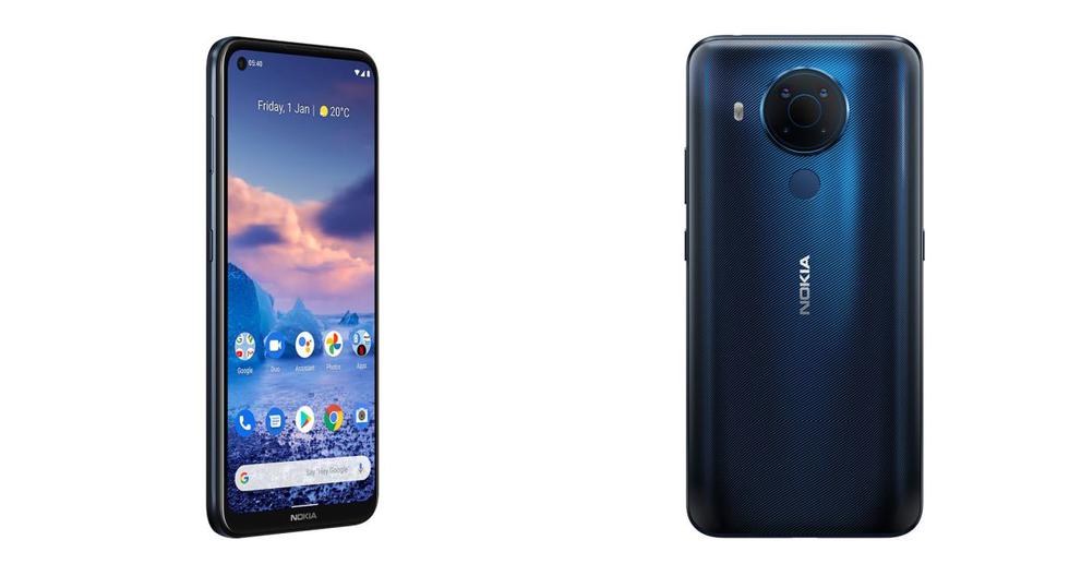Aunque fue lanzado a finales del 2020, recién ha llegado este mes al mercado local. El Nokia 5.4 es el móvil de gama media más moderno de HMD Global en el Perú. (Difusión)