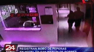 San Martín de Porres: 'peperas' robaron hasta jabones de hostal
