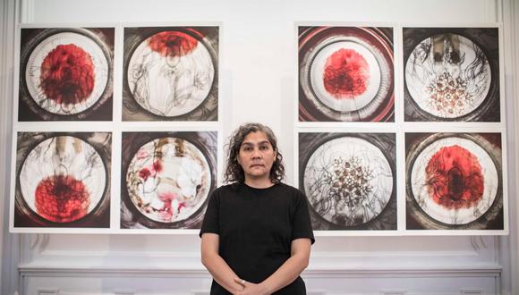 Patssy Higuchi (Lima, 4 de octubre de 1972) es una artista visual peruana que reflexiona sobre el cuerpo femenino como espacio simbólico, a través de la pintura, el grabado, la cerámica, la fotografía, el recorte y el bordado. (FOTO: Joel Alonzo Huamaní)