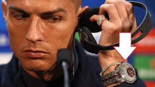 Cristiano Ronaldo presume costoso reloj: tiene 400 diamantes y vale más 2 millones de euros