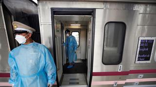 Emergencia en Tailandia: habilitan 15 vagones de tren para alojar a pacientes de coronavirus