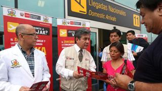 Virus del zika: refuerzan controles sanitarios en el aeropuerto