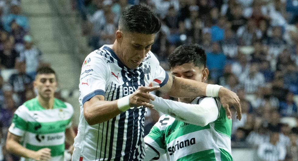 Monterrey vs. Santos se vieron las caras por Liga MX. Fuente: Rayados