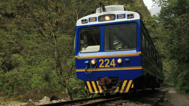 Machu Picchu: suspenden servicio de trenes en vía Cusco-Poroy - 1