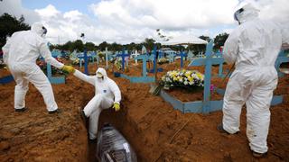 Brasil roza las 210.000 muertes y los 8,5 millones de casos por coronavirus