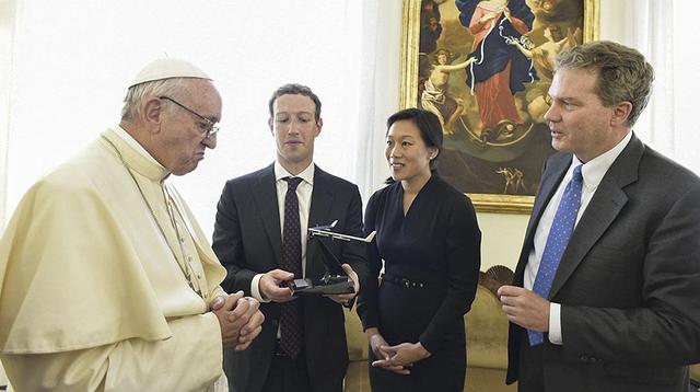 Mark Zuckerberg visita al papa Francisco en el Vaticano [FOTOS] - 2