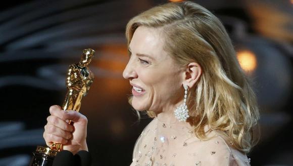 Cate Blanchett se consagró como Mejor Actriz en el Oscar 2014