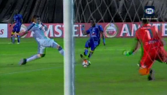 Delfín vs. Nacional EN VIVO vía FOX Sports: Ordoñez marcó el 1-0 para el cuadro ecuatoriano | VIDEO. (Foto: Captura de pantalla)