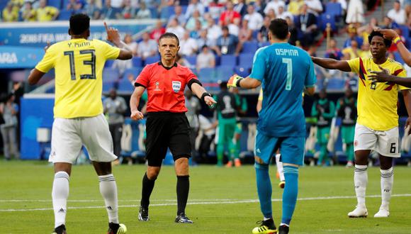 El VAR fue protagonista en el Colombia vs. Senegal. (Foto: Reuters)