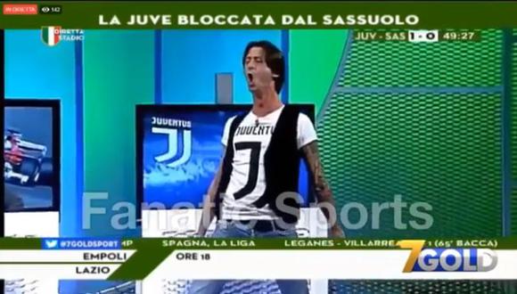Cristiano Ronaldo fue autor de dos goles en la victoria de la Juventus 2-1 frente a Sassuolo. El doblete de CR7 originó una emocionante narración, la cual ya es viral en YouTube.