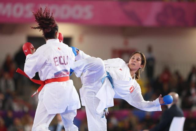 Karate en Lima 2019: Alexandra Grande en los Juegos Panamericanos. (Foto: Violeta Ayasta / GEC)