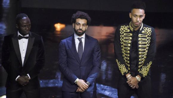 Los tres nominados al Balón de Oro de África brillan con luz propia en la Premier League. El gran favorito para alzar el galardón es Mo Salah. (Foto: AP)