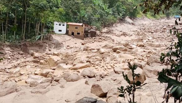 El huaico afectó a varios caseríos de Piura. (Foto: RPP)