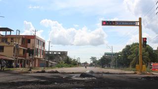 Paro en Madre de Dios: calles vacías por temor a manifestantes