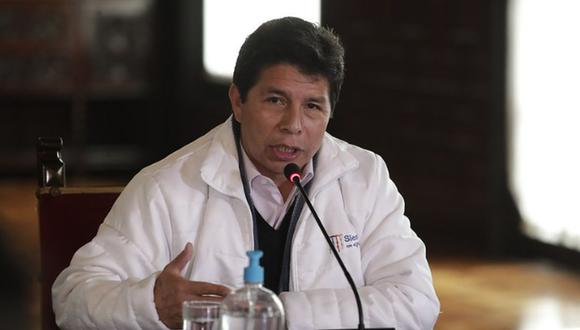 Pedro Castillo se refirió a la elección del próximo presidente del Congreso. (Foto: Presidencia de la República)