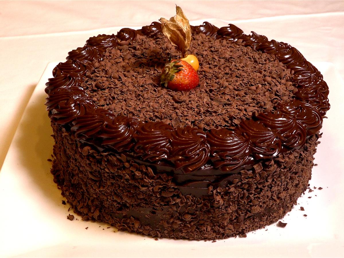 Torta de Chocolate Decorada