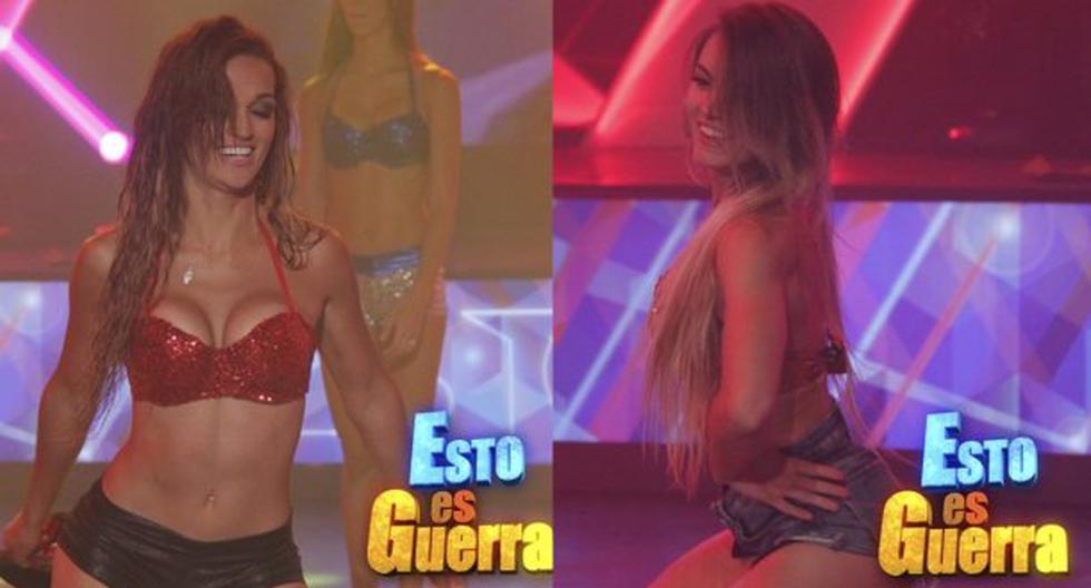 Angie Arizaga y Cachaza protagonizan infartante duelo de baile. (Foto: Facebook)