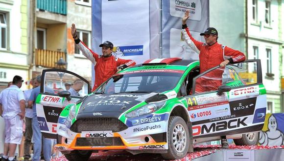 Rally Polonia: Nicolás Fuchs terminó séptimo en el WRC 2