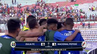 Zulia dejó en el camino a Nacional Potosí por penales en Copa Sudamericana