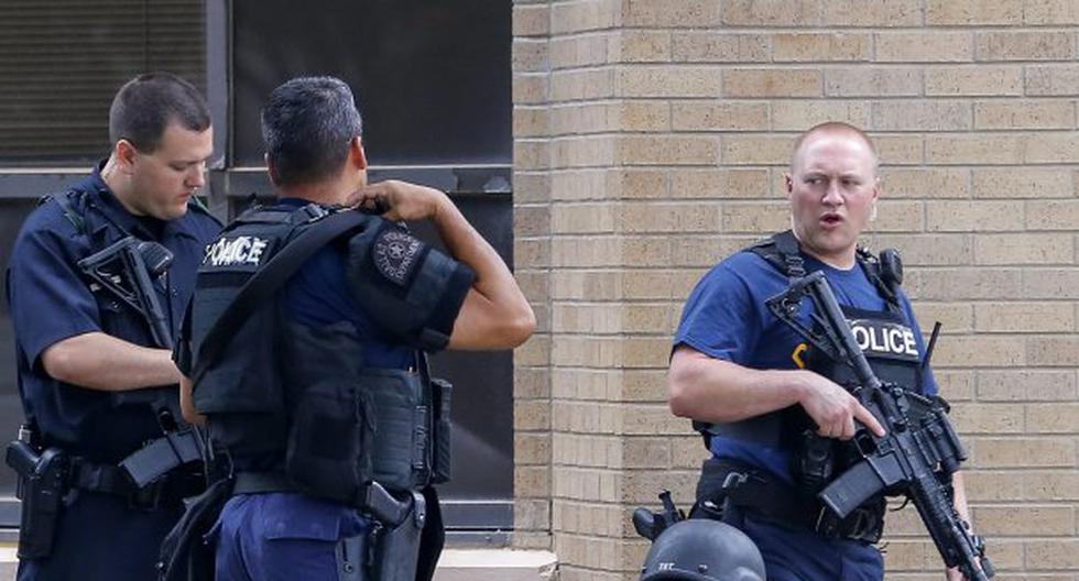 Policía viene actuando con cautela en Dallas. (Foto: EFE)