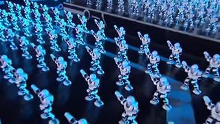 Más de 500 robots reciben el Año Nuevo Chino bailando [VIDEO]