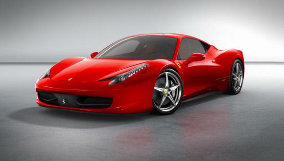 Uno de los autos más lujos que tiene este turco es un Ferrari 458 Italia. Está valorizado en cerca de US$300.000. (Ferrari)