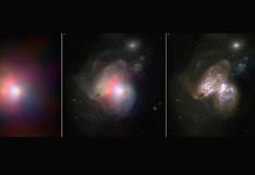 Impresionante: NASA capta a una galaxia 'devorándose' a otra