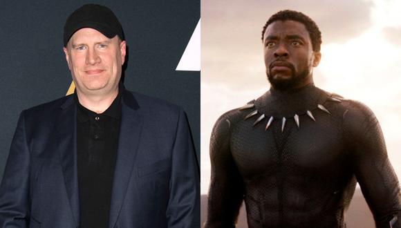Kevin Feige habló sobre por qué no cambiaron a Chadwick Boseman en "Black Panther: Wakanda Forever". (Fotos: AFP/Marvel Studios)