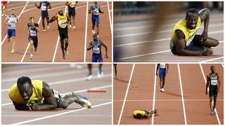 Usain Bolt se lesionó en su última carrera: así fue el accidentado adiós del 'Rayo' [FOTOS]
