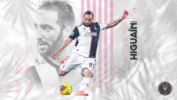 Gonzalo Higuaín fue anunciado como nuevo refuerzo del Inter de Miami. (Foto: Inter de Miami)