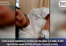 Lima: reportan otro caso de joven arrastrada 4 cuadras por mototaxi