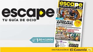 Este jueves 14 de agosto descubre Escape: Tu guía de ocio