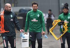 Claudio Pizarro volvió a entrenar en Werder Bremen e ilusiona a todos