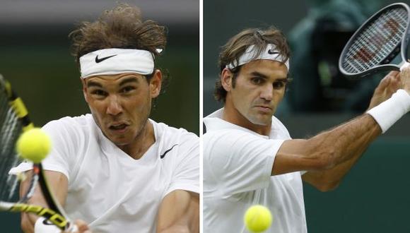 Nadal y Federer avanzan a octavos de final en Wimbledon