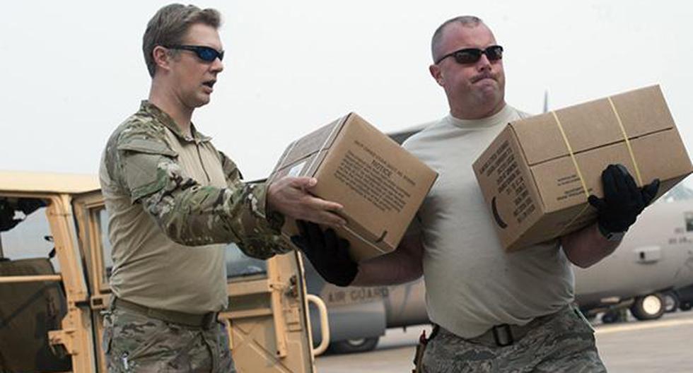 Pentágono reconoce un error en cálculo de tropas enviadas a ayudar por Harvey. (EFE)