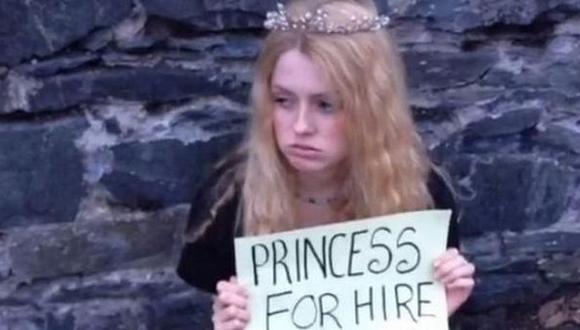 Actriz de "Game of Thrones" busca trabajo como princesa