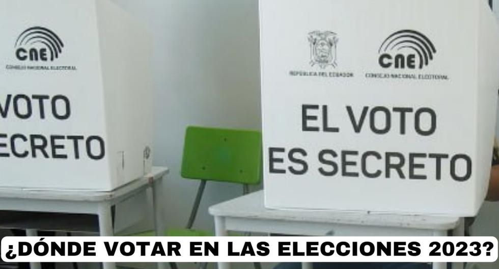 Where can you vote in Ecuador for the 2023 early elections?  |  Check CNE connection |  Answers