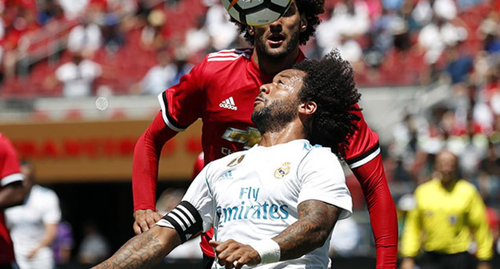 Real Madrid y Manchester United jugaron un atractivo amistoso en la ciudad de Los Angeles. (Foto: EFE)