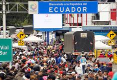 Ecuador activa plan ante posible crisis humanitaria por migrantes venezolanos