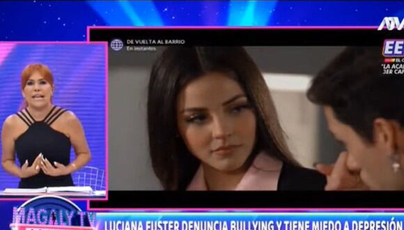 Magaly Medina cuestionó las lágrimas de Luciana Fuster en "Esto es guerra". (Foto: Captura de video)