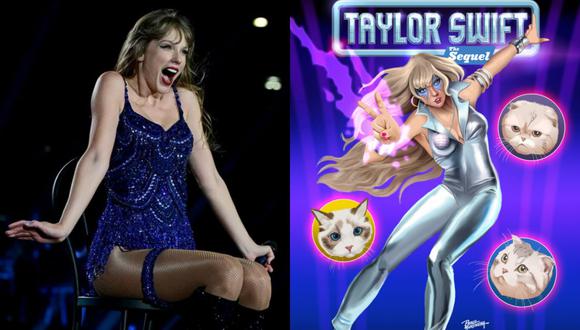 Taylor Swift protagonizará cómic ‘Female Force’. (Foto: Composición)
