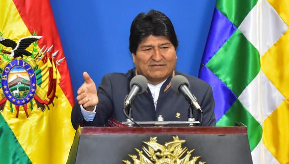 El presidente de Bolivia, Evo Morales, cuestionó este lunes las recientes movilizaciones en contra de los incendios registrados en el este del país. (EFE)
