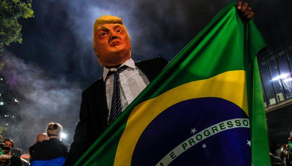 La Casa Blanca dice que "solo hay un Donald Trump" ante comparaciones con Jair Bolsonaro. (AFP).