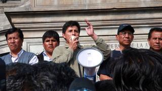 Pedro Castillo y otros dirigentes fueron denunciados por el Mininter