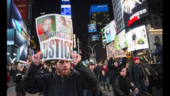 Eric Garner: Protestas en Nueva York dejan 83 detenidos