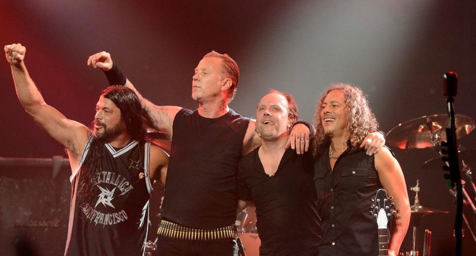 Metallica presentó su nuvo tema en vivo. (Foto: Getty Images)