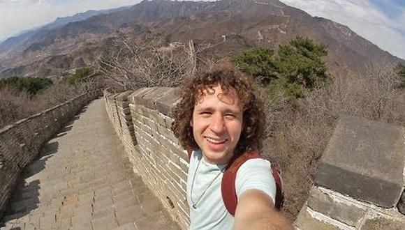 'Youtuber' mexicano llega a la Gran Muralla China [VIDEO]